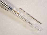 JEB's Custom Combo 2-in-1 in clear acrylic_ink refill