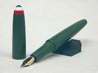Olive Drab Bulls-eye Pen Uncapped-2