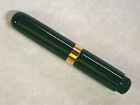 Black PFP w/smooth gold band (capped)