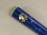Silver4-Leaf Clover r Pen Prop (close-up)