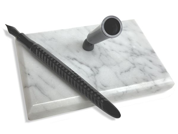 Black BCHR Desk Pen with Marble Base_4